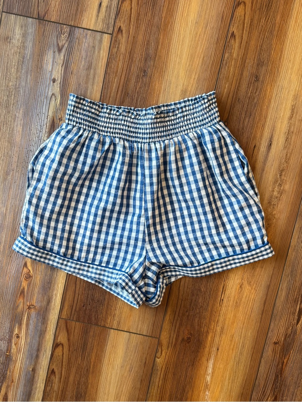 Plaid shorts